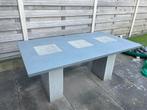 Hardstenen tuintafel 160x 90cm, Tuin en Terras, Tuintafels, Ophalen