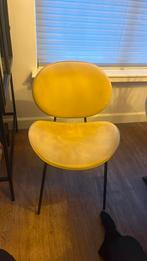 Stoel geel, goud, ogergeel, Huis en Inrichting, Stoelen, Ophalen, Overige kleuren, Zo goed als nieuw, Eén