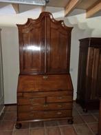 Antiek Eiken Schrijf Kabinet Anno 1720, Antiek en Kunst, Antiek | Meubels | Kasten, Ophalen