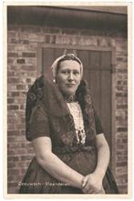 700421 Zeeland Zeeuws Vlaanderen Klederdracht Nette oude krt, Ophalen of Verzenden, Voor 1920, Ongelopen, Zeeland