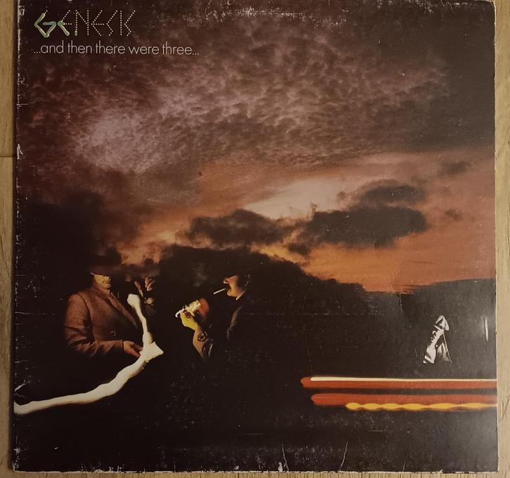 Genesis - And then there where three lp in goede staat €10,-, Cd's en Dvd's, Vinyl | Rock, Gebruikt, Poprock, 12 inch, Ophalen of Verzenden