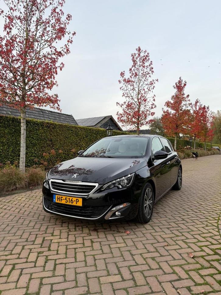 Peugeot 308 1.2E-THP 96/130 5-D AUT 2015 Zwart, Auto's, Peugeot, Particulier, Benzine, A, Hatchback, Automaat, Origineel Nederlands