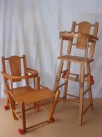 3x POPPEN KINDERSTOEL  (JAREN '50)   PER STUK € 15,00, Antiek en Kunst, Ophalen of Verzenden