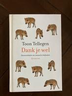 Dank je wel - Toon Tellegen, Ophalen of Verzenden, Zo goed als nieuw, Fictie algemeen