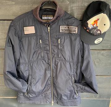 Teab Steve mcqueen Great escape jas met pet beschikbaar voor biedingen