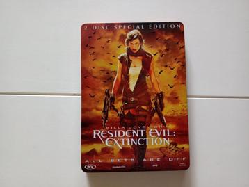 DVD Resident Evil: Extinction Steelcase Milla Jovavich beschikbaar voor biedingen