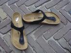 GRATIS VERZENDEN NIEUWE ZWARTE GIZEH BIRKENSTOCKS MT 45, Slippers, Verzenden, Zwart, Nieuw