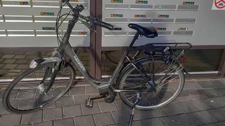 GazelleOrange comfort ebike opknapper, Fietsen en Brommers, Elektrische fietsen, Gebruikt, Gazelle, Ophalen