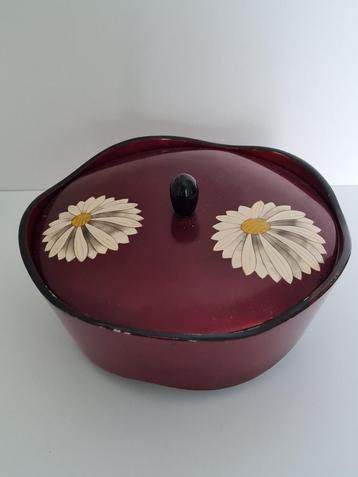 Vintage doos in kunststof/juwelendoos/snuisterijdoos beschikbaar voor biedingen