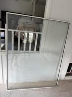 Glasplaat 2x, Doe-het-zelf en Verbouw, Glas en Ramen, Ophalen of Verzenden, Zo goed als nieuw, Minder dan 80 cm, Glasplaat