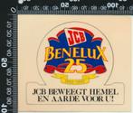 Sticker: JCB Benelux - 25 Jaar, Ophalen of Verzenden, Zo goed als nieuw, Bedrijf of Vereniging