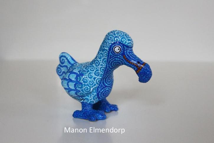 100% Handgemaakt Beeldje Dodo / Vogel Kunst Nieuw, Antiek en Kunst, Kunst | Beelden en Houtsnijwerken, Ophalen of Verzenden