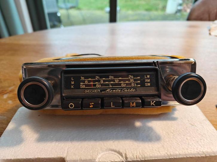 Becker Monte Carlo Oldtimer Autoradio, Auto diversen, Autoradio's, Gebruikt, Ophalen of Verzenden