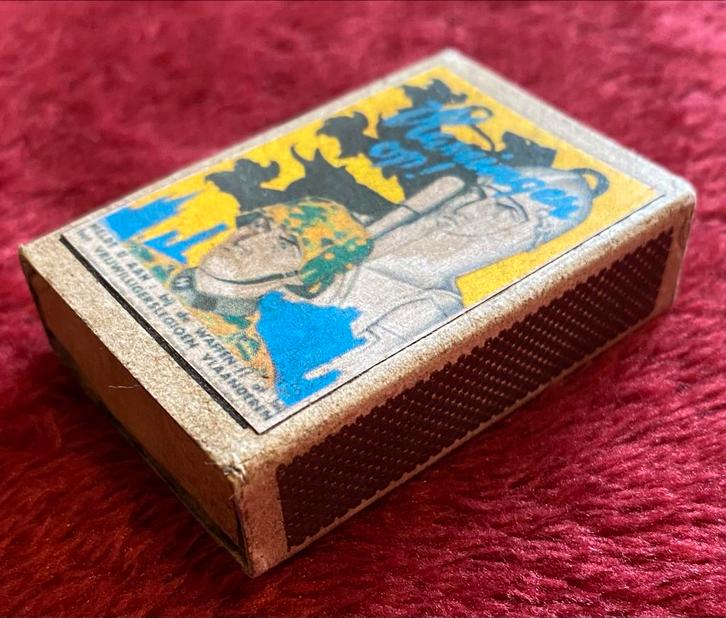 NSB Vrijwilligerslegioen Vlaanderen Lucifers militaire, Verzamelen, Overige Verzamelen, Gebruikt, Ophalen of Verzenden