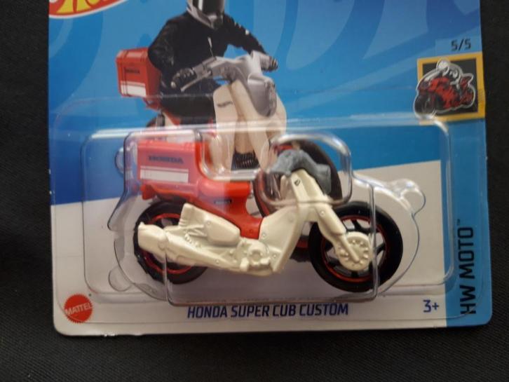 Hotwheels - Honda Super Cub Custom - NIEUW in blister, Hobby en Vrije tijd, Modelauto's | Overige schalen, Nieuw, Motor, Ophalen of Verzenden