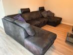 Te koop U-bank antraciet, Ophalen, U- bank, Hoekbank, Zo goed als nieuw