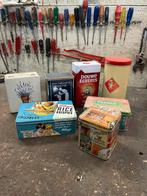 Oude blikken, bolletje, Douwe Egberts, Ophalen of Verzenden, Gebruikt, Koffie, Douwe Egberts