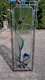 Glas in lood 162x53, Doe-het-zelf en Verbouw, Glas en Ramen, Ophalen, Zo goed als nieuw, Minder dan 80 cm, Glas in lood