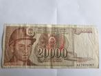 Joegoslavië / Yugoslavia 20.000 Dinara  1987, Verzenden, Joegoslavië, Los biljet
