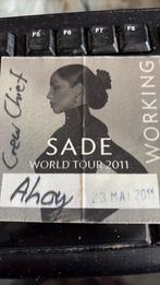 Sade backstage pas in tact 2011 tour Ahoy nieuwstaat