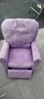 Leuke Kinderfauteuil - Paars, Ophalen of Verzenden