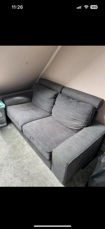 IKEA KIVIK 2-zits bank - Gunnared Grijs - Excl hoofdkussens beschikbaar voor biedingen