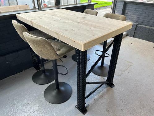 Unieke bartafel, statafel elke maat en vorm van steigerhout, Huis en Inrichting, Tafels | Statafels, Nieuw, Ophalen