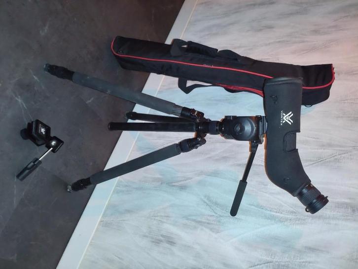 Vortex Diamondback HD telescoop met statief, Audio, Tv en Foto, Optische apparatuur | Telescopen, Zo goed als nieuw, Lenzentelescoop (refractor)