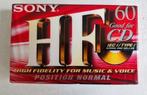 Sony HF 60 cassettebandje, nieuw in folie, Cd's en Dvd's, Cassettebandjes, Overige genres, 1 bandje, Ophalen of Verzenden, Zo goed als nieuw