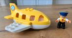 LEGO Duplo Vliegtuig met Piloot, Ophalen of Verzenden, Zo goed als nieuw
