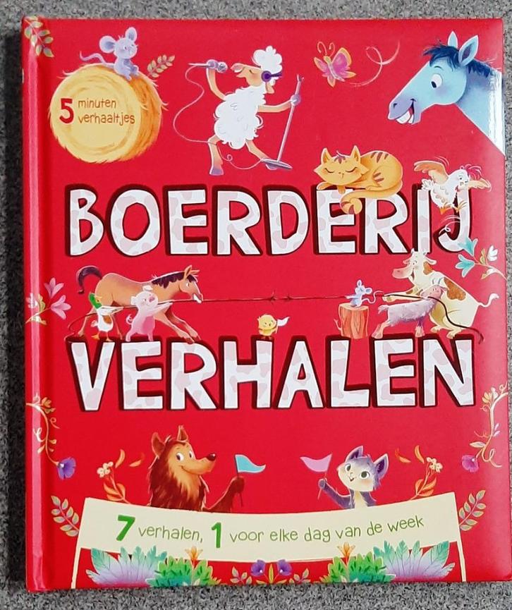 Boerderijverhalen - 5 minutenverhaaltjes, Boeken, Kinderboeken | Kleuters, Nieuw, Fictie algemeen, Ophalen of Verzenden