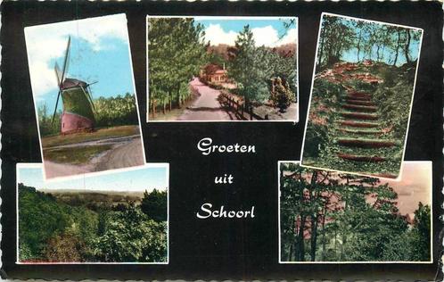 (388-072-033) Schoorl Groeten uit, Verzamelen, Ansichtkaarten | Nederland, Noord-Holland, Ophalen of Verzenden