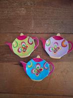 Theetipjes/ theezakjeshouders, Huis en Inrichting, Ophalen, Overige stijlen, Schaal of Schalen