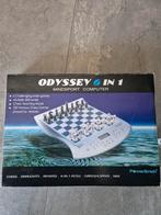 Odyssey 6 in 1 Elektronische Schaakspel - Compleet, Ophalen of Verzenden, Zo goed als nieuw