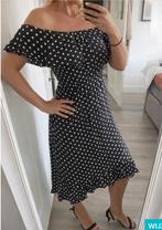 Mooie jurk, maat 36, Loavies, Verzenden, Zwart, Zo goed als nieuw, Maat 36 (S)