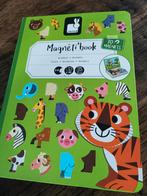 Magneetboek Janod zgan, Kinderen en Baby's, Speelgoed | Educatief en Creatief, Ophalen of Verzenden, Zo goed als nieuw