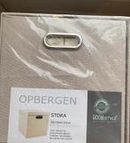 Linnen opbergdoos opvouwbaar nieuw!, Ophalen of Verzenden, Nieuw
