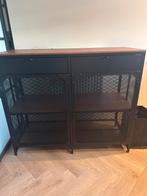 Sideboard 111x47x95, Ophalen, 100 tot 150 cm, Zo goed als nieuw, Metaal