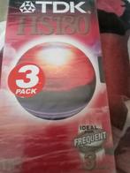 TDK vhs gesealed 5 stuks, Alle leeftijden, Verzenden, Nieuw in verpakking, Overige genres