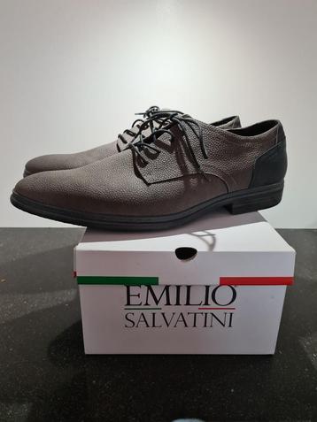 Emilio Salvatini Herenschoenen – Echt Leer beschikbaar voor biedingen