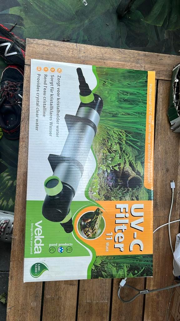 UV-C filter pomp - Velda (mist 1 steun), Tuin en Terras, Vijver-toebehoren, Zo goed als nieuw, Vijverfilter, Ophalen of Verzenden