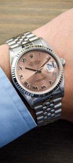 Rolex date just., Sieraden, Tassen en Uiterlijk, Ophalen of Verzenden, Zo goed als nieuw, Staal, Rolex