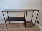 Sidetable smoked glass brown, Ophalen, Zo goed als nieuw