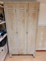 Metalen Locker Kast - 3 Deurs, Ophalen, Gebruikt, Industrieel