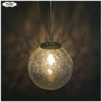 Vintage glazen hanglampen 2 op voorraad Lamp Pendellamp, Ophalen, Nn, Vintage, Nb