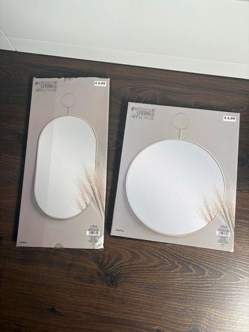 Set van 2 spiegels - Nieuw in verpakking beschikbaar voor biedingen