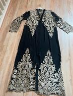 Abayatichic traditionele abaya, Verzenden, Zo goed als nieuw, Zwart, Onder de knie