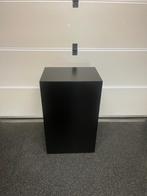 MAATWERK; ZWARTE ZUIL SOKKEL KOLOM PILAAR CONSOLE 90X55X40CM, Ophalen, Nieuw