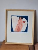 3 x litho Leda met Zwaan 36 v d 100 Rem de Boer, Antiek en Kunst, Kunst | Litho's en Zeefdrukken, Ophalen