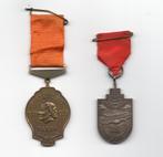 6 medailles Dudok de Wit Koninklĳkhuis, Ophalen of Verzenden, Overige materialen, Nederland